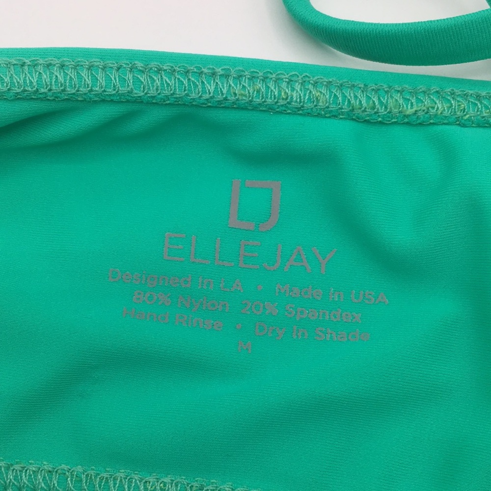 Ellejay Yellow Color Block Lauren Top Size Medium - Picture 7 of 10